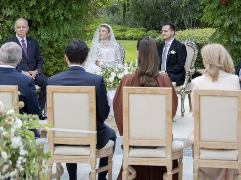 La celebración de la boda de Aisha de Jordania. (Jordan News Agency)