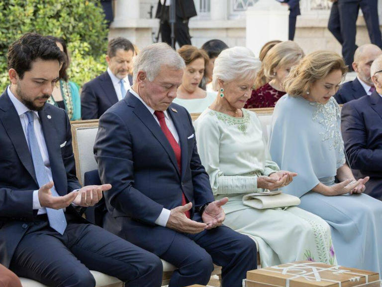 La boda de la princesa Aisha de Jordania