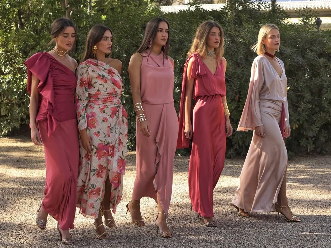 La paleta cromática de las damas de honor